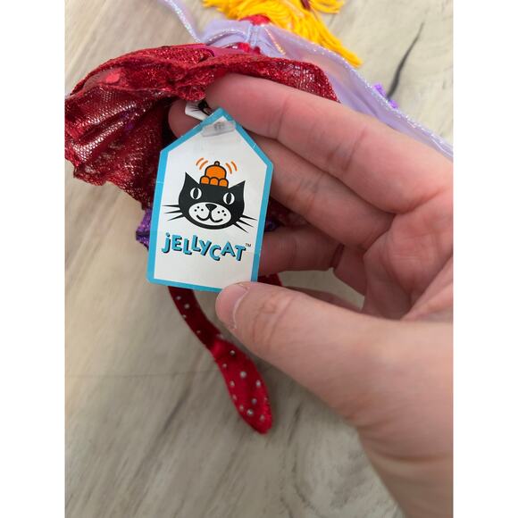 NWT Jellycat I Am Scarlett Sparkly Sprite Small Sparkle Sprite Fairy Plush - Picture 4 of 6